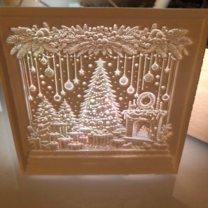 Flotte Jule lysskilte med fjernbetjening