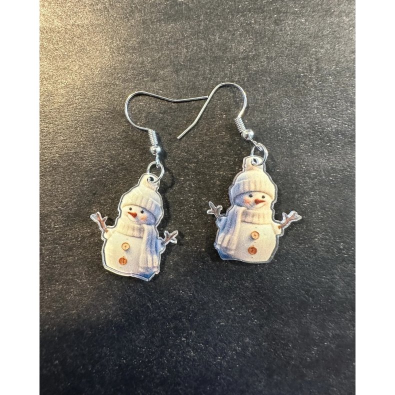 S�de Jule �reringe med snemand