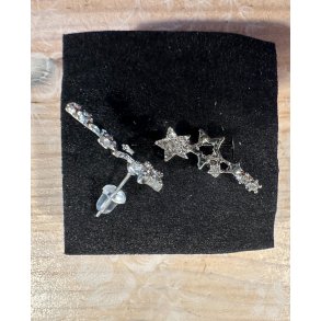 Sde slv restikker med stjerner