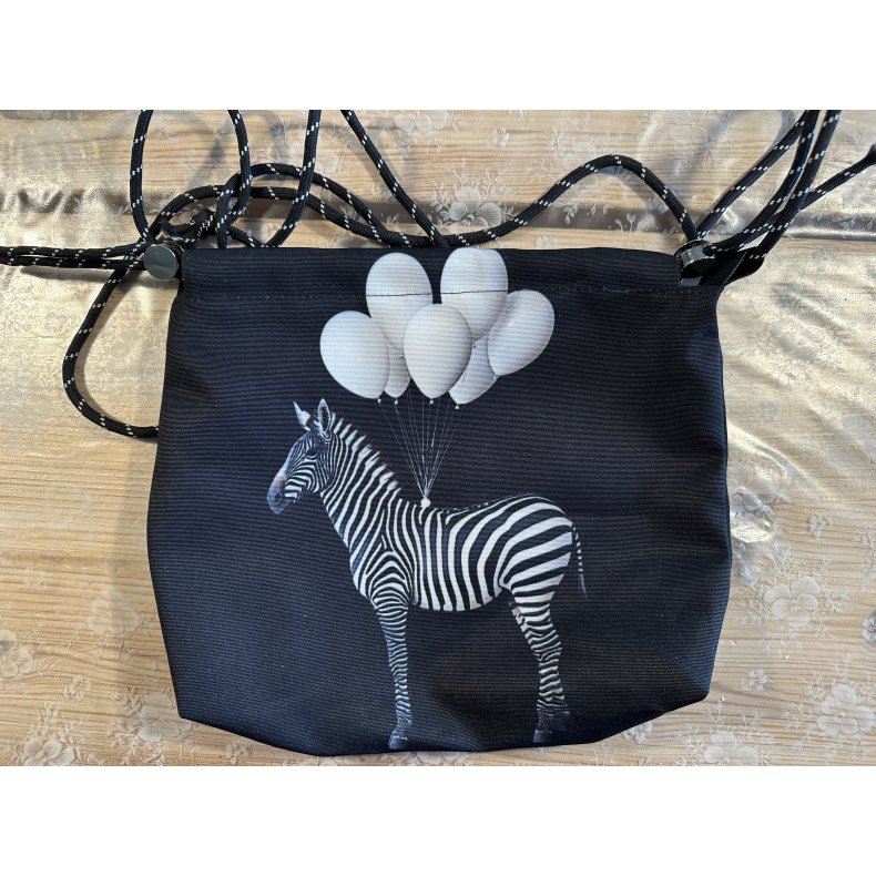 "Pose"taske m zebra